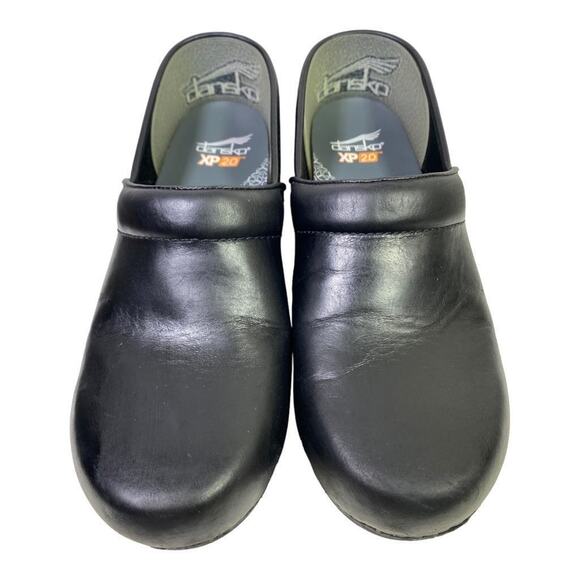 Dansko Clogs Black Leather XP 2.0 Size 40 - Picture 2 of 6